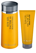 SUN GEL FACTOR 10 Mineral UV Filters